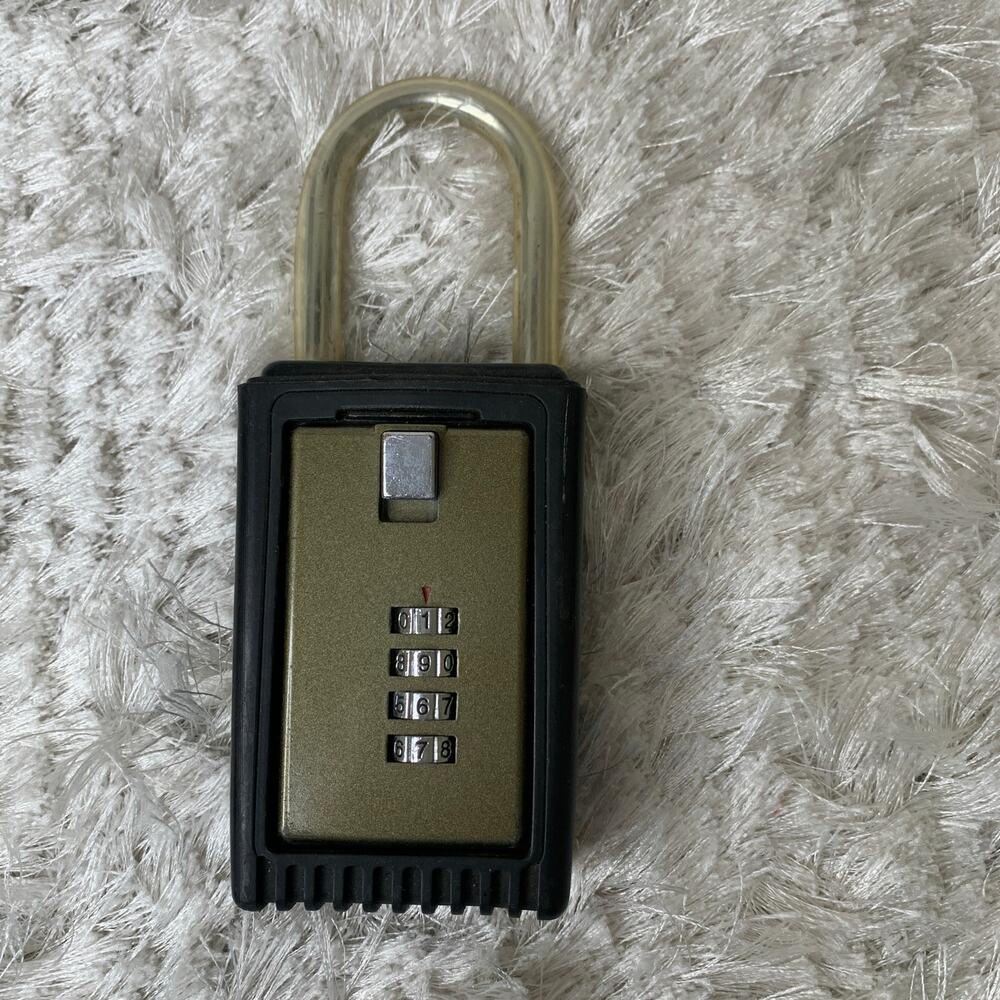 Heavy Key Lockbox Door Real Estate Realtor